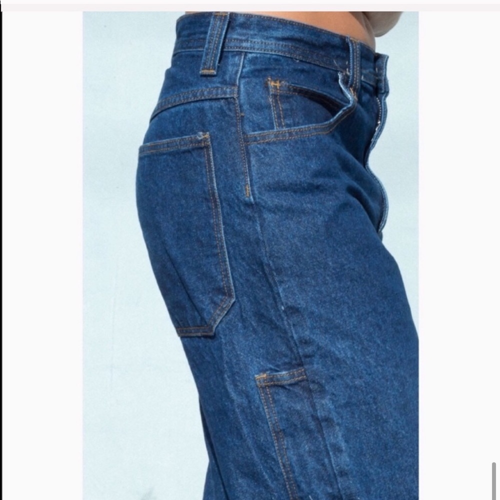 Brandy Melville Jackson Dark Wash Jeans - Picture 8 of 8